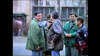 Delegacija 109.bbr u obilasku mezara Zaima Imamovića 17.11.1995.