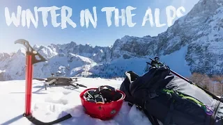 Winter in The Alps - Slemenova Špička - AIR in 4K