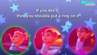 The Chipettes - "Single Ladies (Put a Ring On It)" [Lipsync/Lyric video]