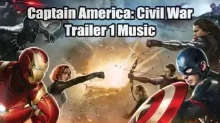Captain America: Civil War Trailer 1 Music - Dean Valentine- Sharks Don't Sleep [Trailer Edit]