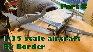 I finished building Border Models 1/35 scale FW 190A part 8