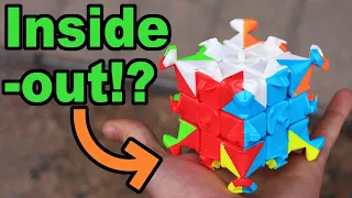 Turning a Rubik's Cube INSIDE-OUT!