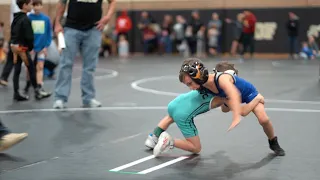 🔥 Gabriel Sharp vs Paxton Culp - 6U 38lbs - Wrestling Match 🤼‍♂️🔥