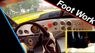 Racing driver's footwork tips for everyday driving and shifting