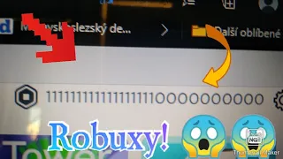 Jak získat robuxy zadarmo??!! 😱😱 100% funkční