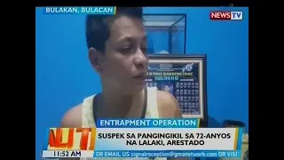 BT: Suspek sa pangingikil sa 72-anyos na lalaki, arestado sa Bulakan, Bulacan