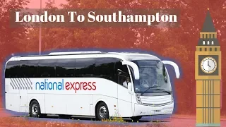 London to Southampton Cruise Terminal - National Express Bus Coach