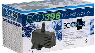 Eco 396 Pump for RDWC unboxing and review