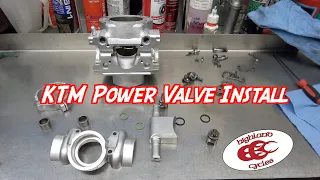 How do I install my powervalve | KTM 300 2 Stroke