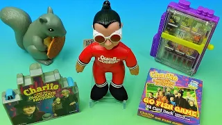 2005 CHARLIE and THE CHOCOLATE FACTORY set of 5 WENDY'S MOVIE COLLECTIBLES VIDEO REVIEW