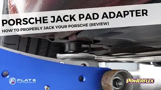 How To Safely Lift Your Porsche (Jack Pad Adapter)