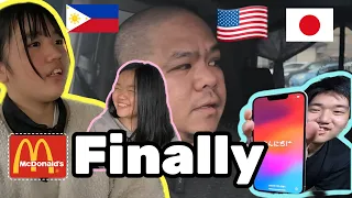 McDonald’s Drive Thru | Surprise Gift | Filipino Single Father in Japan