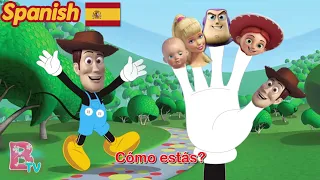 TOY STORY Mickey Mouse Wrong Head SPANISH FINGER FAMILY | Belinda TV Nursery Rhymes & Kids Songs