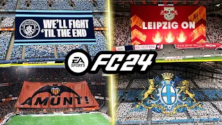 EA SPORTS FC 24 | ALL 85 STADIUM TIFOS ft. NEW & MORE