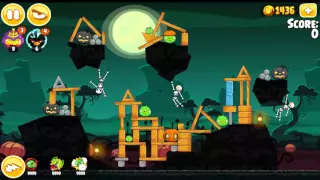 Angry Birds Seasons Ham'o'ween All levels