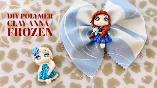 DIY POLYMER CLAY ANNA & ELSA / FROZEN / Tutorial