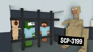 SCP 3199 PRISON BREAK MONSTER SCHOOL HUMANS, REFUTED- MINECRAFT