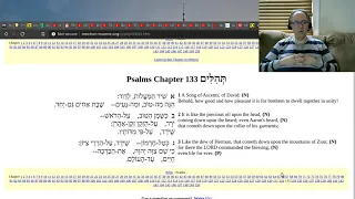 Psalm 133 - Hebrew