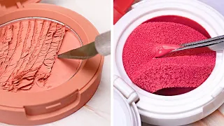 💋Satisfying Makeup Repair💄Transform Cosmetics : Easy DIY Fixes For Old Makeup Products🌸Cosmetic Lab
