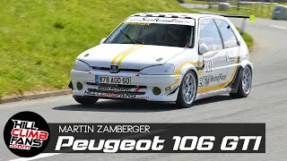 10.500rpm Peugeot 106 GTI 16V Evo 2 - Martin Zamberger | Hill Climb Kitzeck 2023