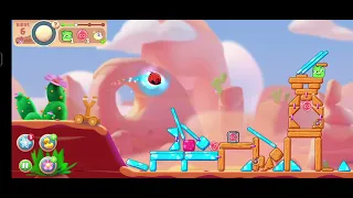 @AngryBirds Cross Angrybird  Rocky Canyons cross level 1433 level#289 #gameplay #nocopyright