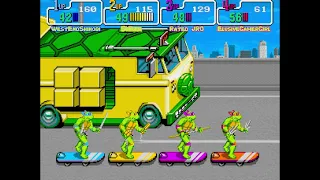 Teenage Mutant Ninja Turtles (Arcade) | Playthrough (4-Player Co-op)