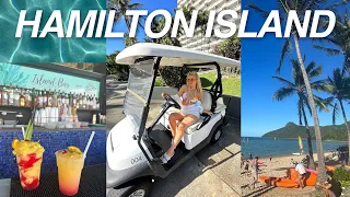 24 HOURS IN HAMILTON ISLAND (vlog) | hiking, snorkelling, swim up bar | Queensland, Australia | 2023