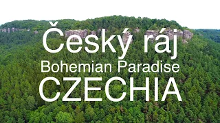 Bohemian Paradise (Českýráj) and Krkonoše Czech Republic [Drone]