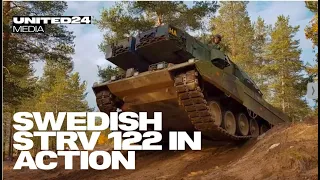 Swedish Main Battle Tank Strv 122 Deployed in Ukraine. Equal to the Abrams or Challenger 2?