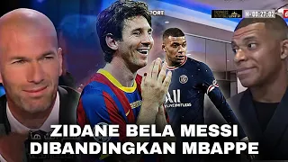 Membandingkan Dengan Mbappe : Inilah yang Zidane Katakan Soal Messi Muda yang Tak Tertandingi