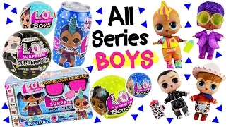 LOL Surprise Dolls BOYS Opening!! (Series 1,2,3) Under Wraps, FAKE vs Real Dolls | CandiCakes Toys