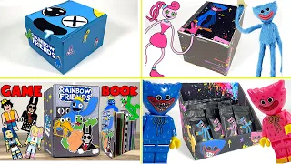 Lego POPPY PLAYTIME & RAINBOW FRIENDS | Mystery Box & Game Book | DIY Compilation