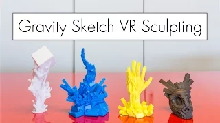 VR Sculpting to 3D Prints with Gravity Sketch ( ...and Printing Iron? )