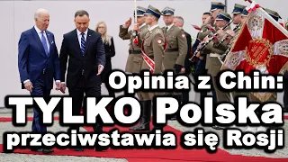 Głos z Chin: Polska jako jedyna z Unii Europejskiej aktywnie walczy z Rosją!