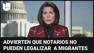 Advierten de estafas: "Los notarios no pueden legalizar a inmigrantes indocumentados"