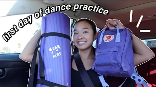 FIRST DAY OF DANCE PRACTICE *high school dance team* | Nicole Laeno