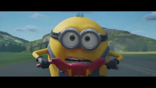 Миньон Отто: Гонка за камнем (кадры из м/ф "Миньоны: Грювитация/Minions: The Rise of Gru", 2022)