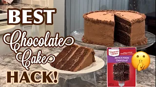 CHOCOLATE BOX CAKE MIX HACK Nobody Knew Wasn't Homemade!!! 🤫 BEST Boxed Cake Mix Hacks