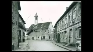 Hochheim - Altes Rathaus und  die Abrissarbeiten 1964