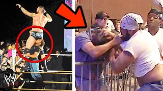 10 Times WWE Fans Unexpectedly Attacked Wrestlers!