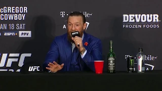 UFC 246: Главные моменты пресс-конференции