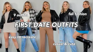 FIRST DATE OUTFIT IDEAS! easy to recreate cute fall outfits! truly jamie 2021