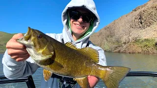 Spring Bass Fishing Oregon's BEST Smallmouth Bass Fishery (The John Day River)