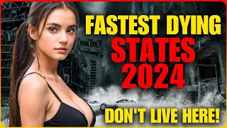 10 Fastest Dying States in the United States in 2024 | Don't Live Here!