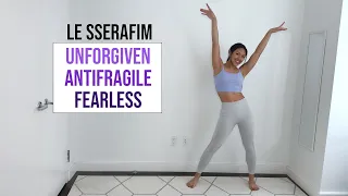 LE SSERAFIM Zumba Dance Workout || Unforgiven, Antifragile, Fearless