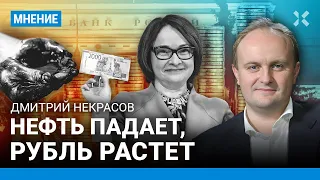 Рубль растет, нефть дешевеет. Экономист НЕКРАСОВ с прогнозом на курсы рубля и нефти