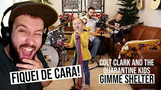 COLT CLARK AND THE QUARANTINE KIDS PLAY GIMME SHELTER | REAÇÃO | REACT | REACTS | REACTION |REACTING