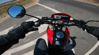 What is the Honda XR125L top speed? Filmed using a GoPro Hero 8 with a chin mount. POV.