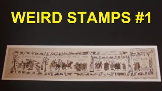 The Bayeux Tapestry Stamp #philately #stamps #philatelic