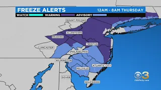 Philadelphia Weather: Frost And Freeze Alerts Overnight